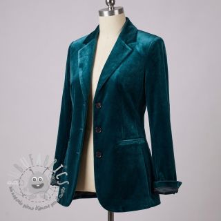 Velluto VELVET STRETCH petrol