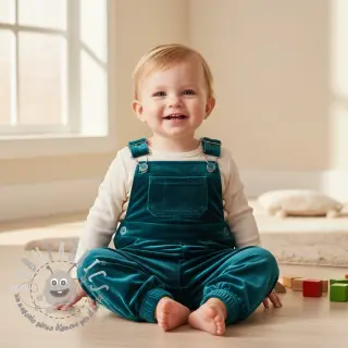 Velluto VELVET STRETCH petrol