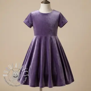 Velluto VELVET STRETCH violet