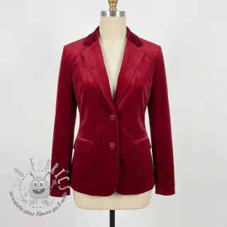 Velluto VELVET STRETCH red