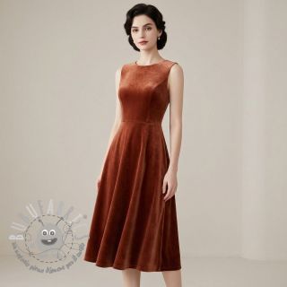 Velluto VELVET STRETCH brick