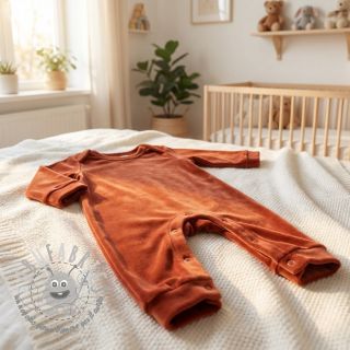 Velluto VELVET STRETCH brick