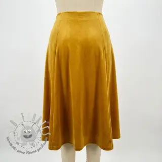 Velluto VELVET STRETCH ochre