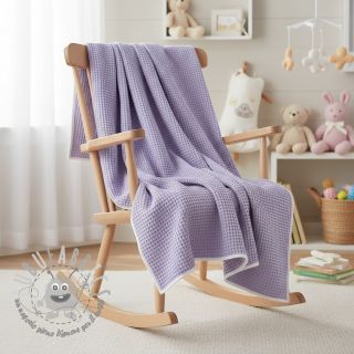 Cotone a nido d'ape bright lilac