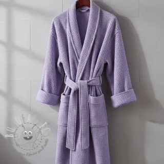 Cotone a nido d'ape bright lilac