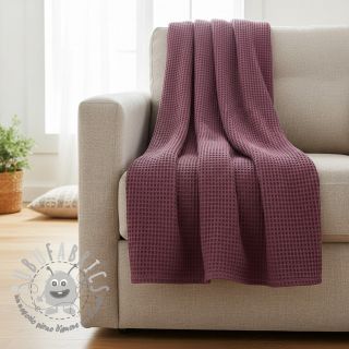 Cotone a nido d'ape purple