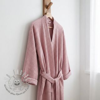 Cotone a nido d'ape lilac