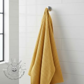 Cotone a nido d'ape soft yellow