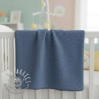 Cotone a nido d'ape jeans