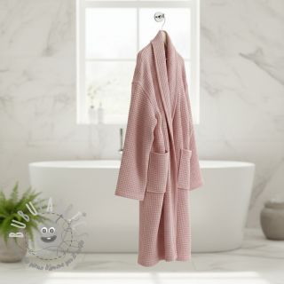 Cotone a nido d'ape bleached rose