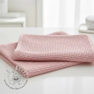 Cotone a nido d'ape bleached rose
