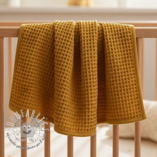 Cotone a nido d'ape ochre