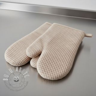 Cotone a nido d'ape camel