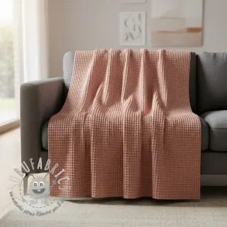 Cotone a nido d'ape blush