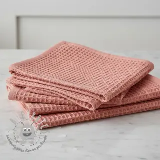 Cotone a nido d'ape blush