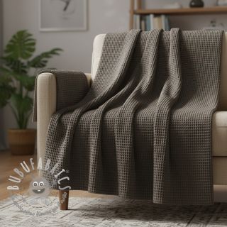 Cotone a nido d'ape anthracite