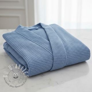 Cotone a nido d'ape blue