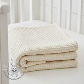 Cotone a nido d'ape ecru