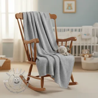 Cotone a nido d'ape grey