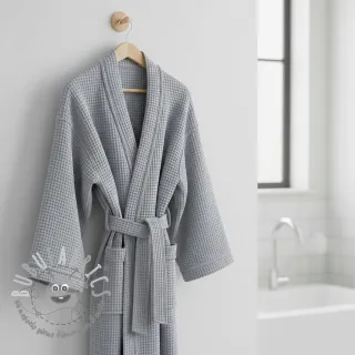 Cotone a nido d'ape grey