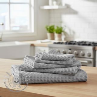 Cotone a nido d'ape grey