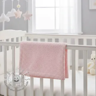 Cotone a nido d'ape light rose