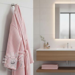 Cotone a nido d'ape light rose