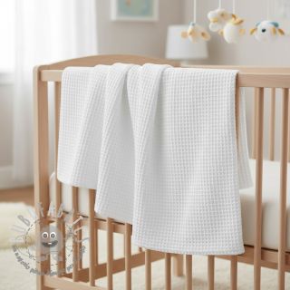 Cotone a nido d'ape white