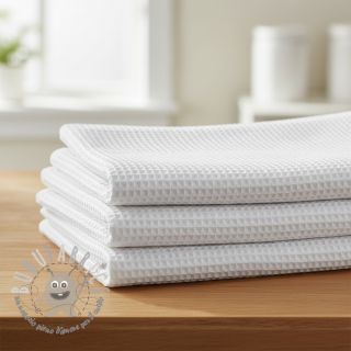 Cotone a nido d'ape white