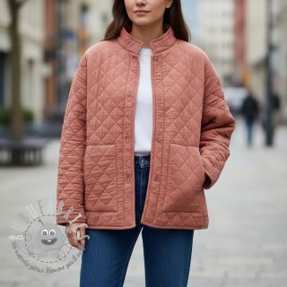 Mussola/Doppia garza QUILT rouge