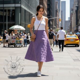 Tessuto trapuntato Round grape