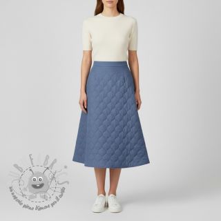 Tessuto trapuntato Round jeans