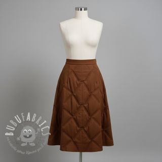 Tessuto trapuntato Triangle camel