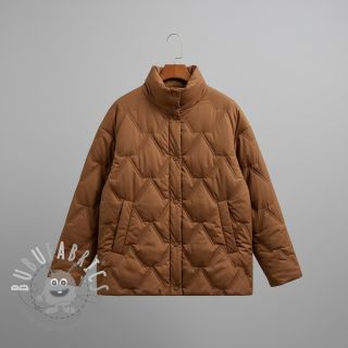 Tessuto trapuntato Triangle camel