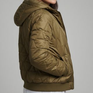 Tessuto trapuntato Triangle olive