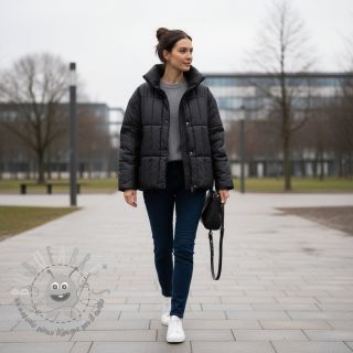 Tessuto trapuntato Classic black