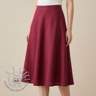 Lino prelavato BARCELONA bordeaux