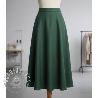 Lino prelavato STONEWASHED PREMIUM bottle green