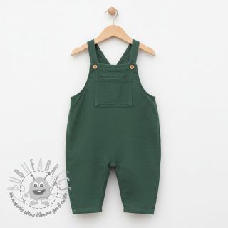 Lino prelavato STONEWASHED PREMIUM bottle green