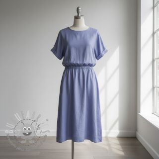 Lino prelavato 170 g blue grey