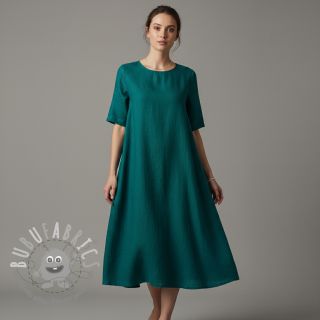 Lino prelavato 170 g petrol