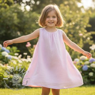 Lino prelavato 170 g baby pink