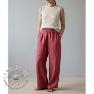 Lino prelavato 170 g rose pink