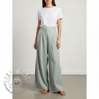 Lino prelavato 170 g sage grey