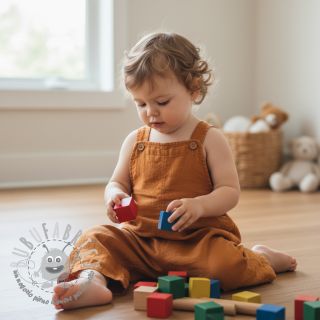 Lino prelavato 170 g caramel