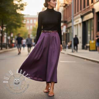 Lino prelavato grape