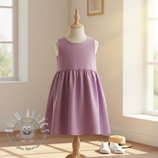 Lino prelavato orchid pink