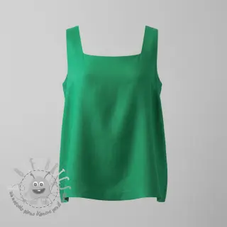Lino prelavato 170 g grass green
