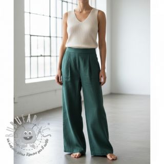 Lino prelavato 170 g forest green