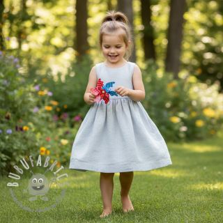 Lino prelavato 170 g light blue